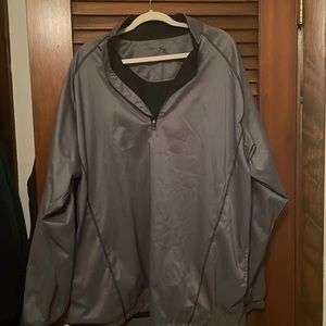 Mizuno XXL 1/4 zip Gray